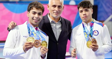 Paratenimesistas de O’Higgins obtienen medalla de oro en Dobles en Juegos Parapanamericanos Juveniles Chile 2025