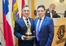 Ceremonia de cambio de mando en Club de Leones de Santa Cruz