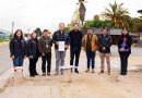 Santa Cruz inicia construcción de nueva vereda en el centro de la comuna