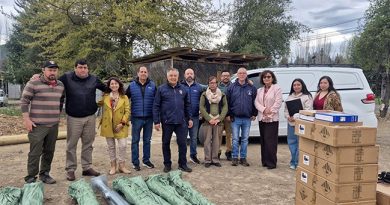 Importante donación recibe bomberos de Los Maitenes